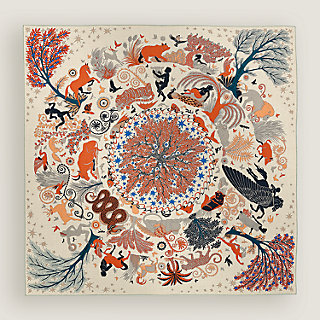 Sous le Charme d'Orphee shawl 140 | Hermès Mainland China